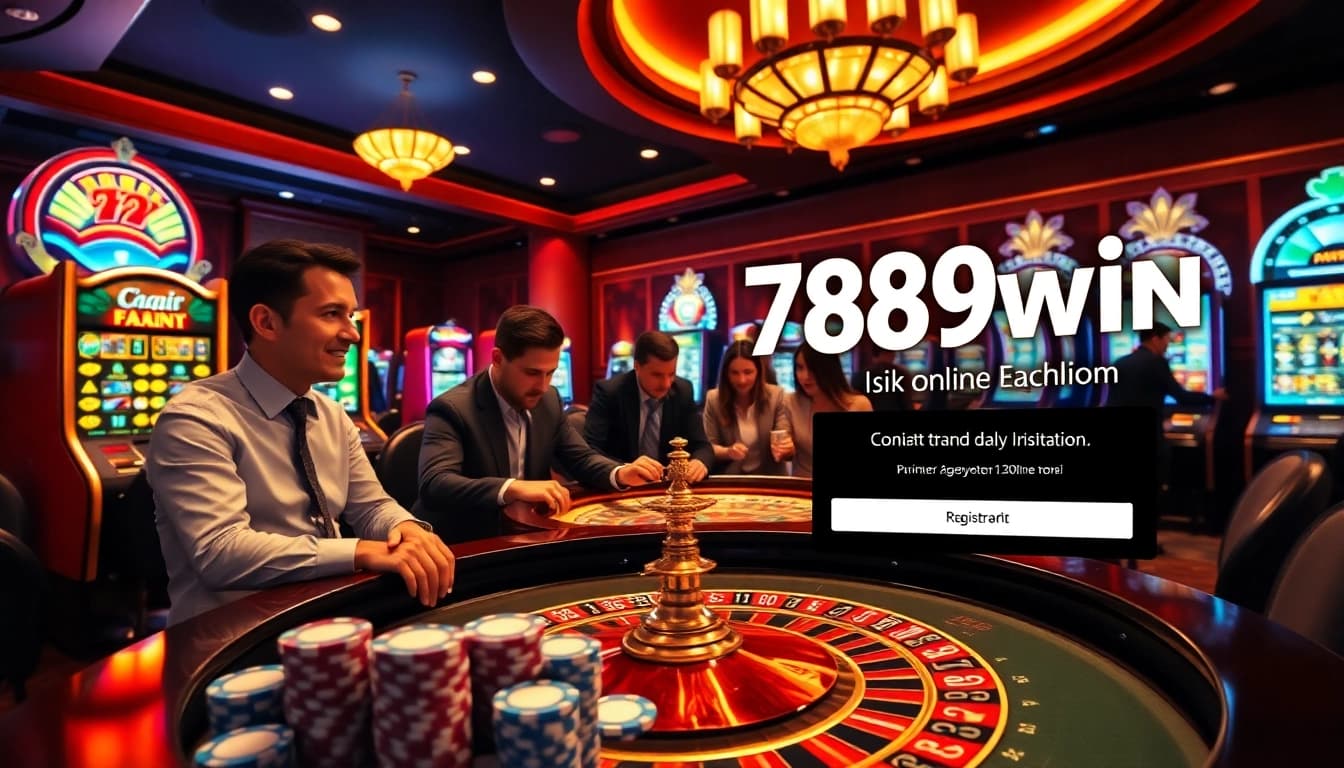 Engage in thrilling casino action with the 789win link mới featuring vibrant slot machines and intense poker gameplay.