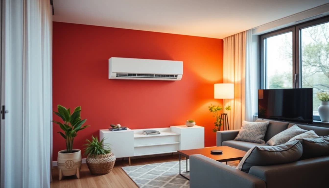 Klima kaufen: Modernes Klimagerät in einem stilvollen Raum für optimale Kühlung wählen.