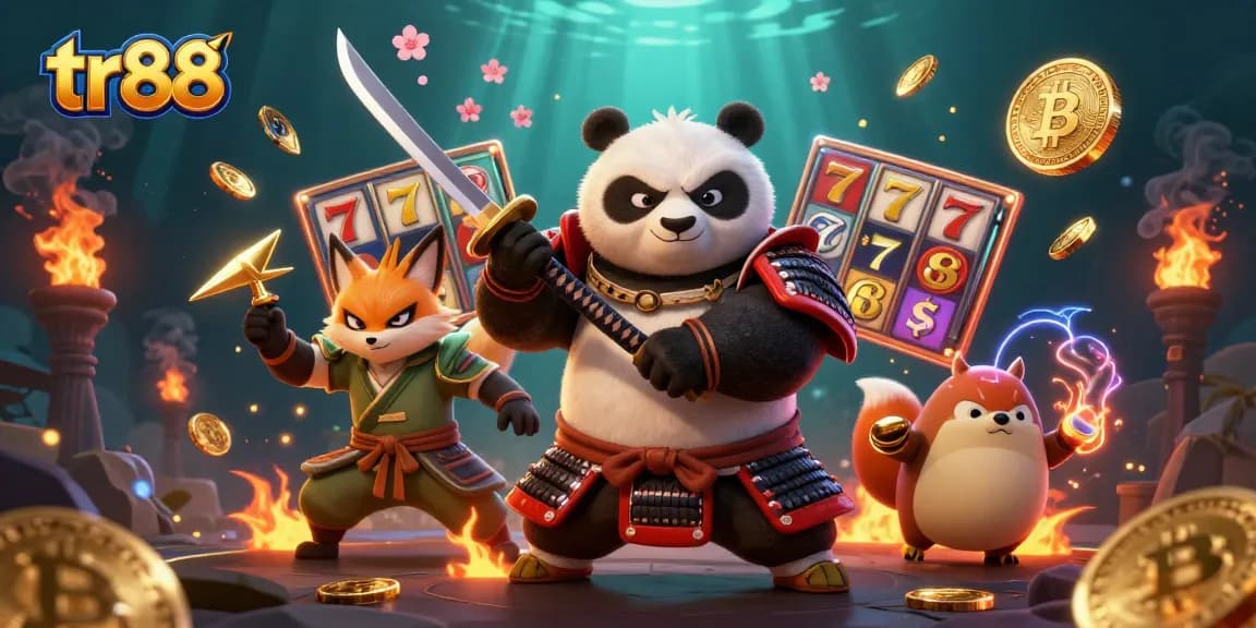 Experience thrilling wins at tr88 through dynamic gaming with vibrant characters and coins.