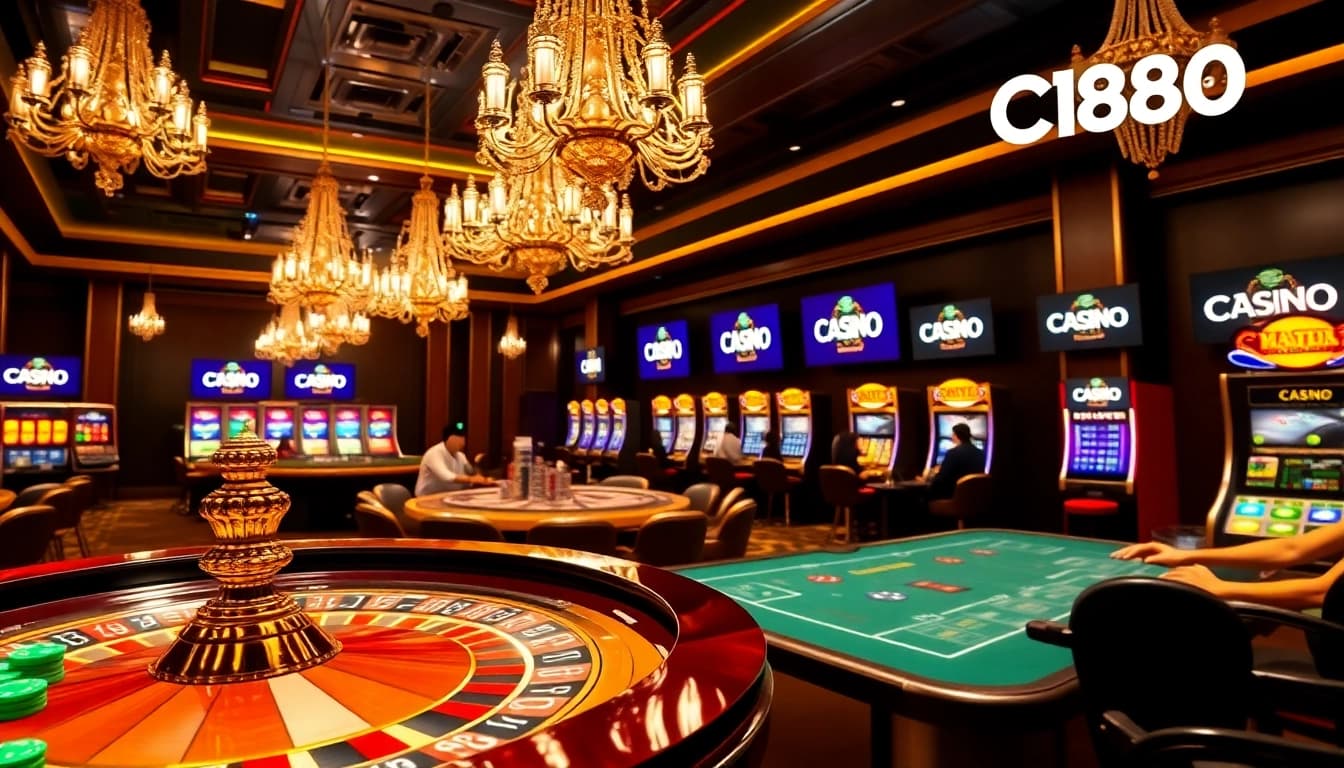 Experience the thrill of C168 casino gaming with vibrant tables and exciting visuals.