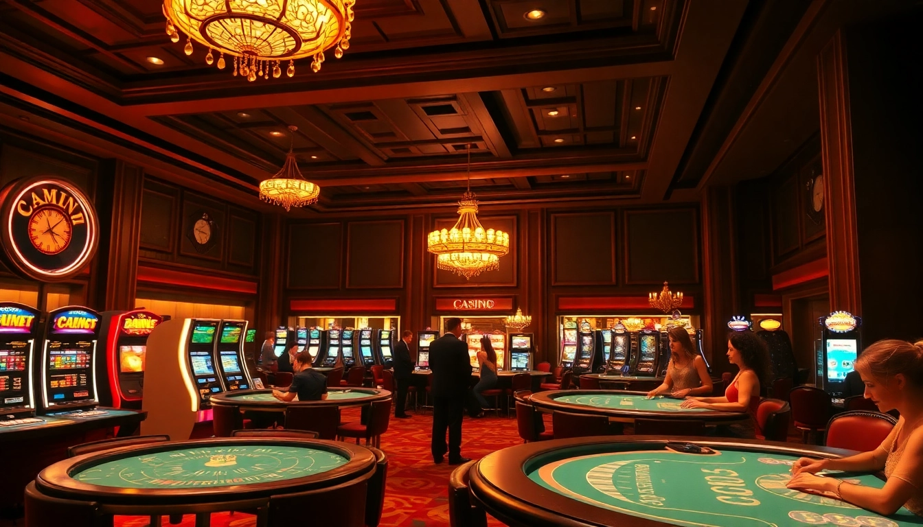 Spielen Sie im eleganten Casino online mit hochmodernen Spielautomaten und eleganten Spieltischen.