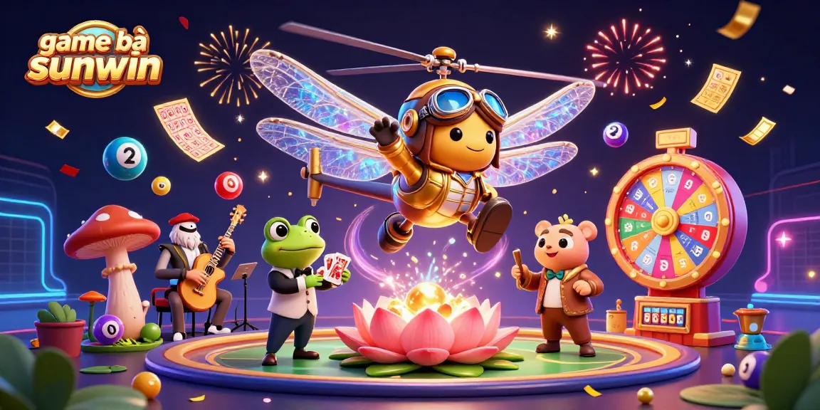 Engage in thrilling game bài sunwin action with vibrant 3D characters and vibrant gambling elements.