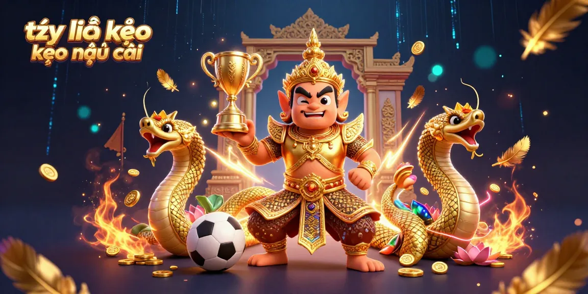 Experience the thrill of tỷ lệ kèo kèo nhà cái with our dynamic betting scene, featuring 3D characters and vibrant gambling elements.