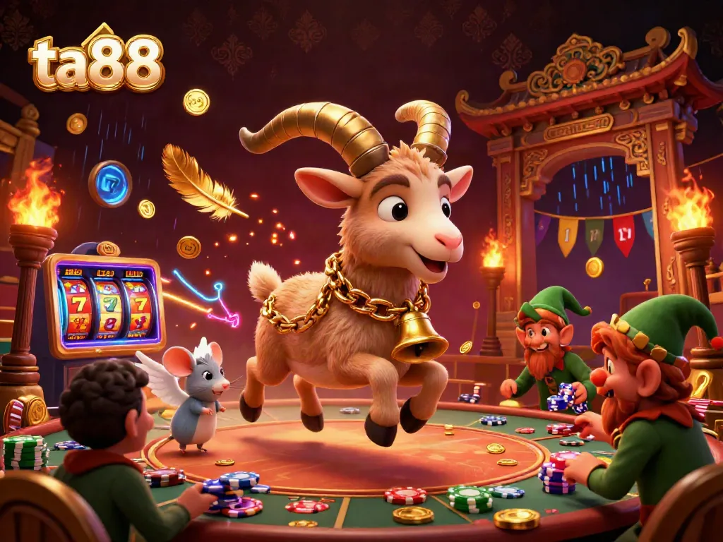 Watch ta88 ignite excitement with vibrant characters in a lively casino atmosphere.
