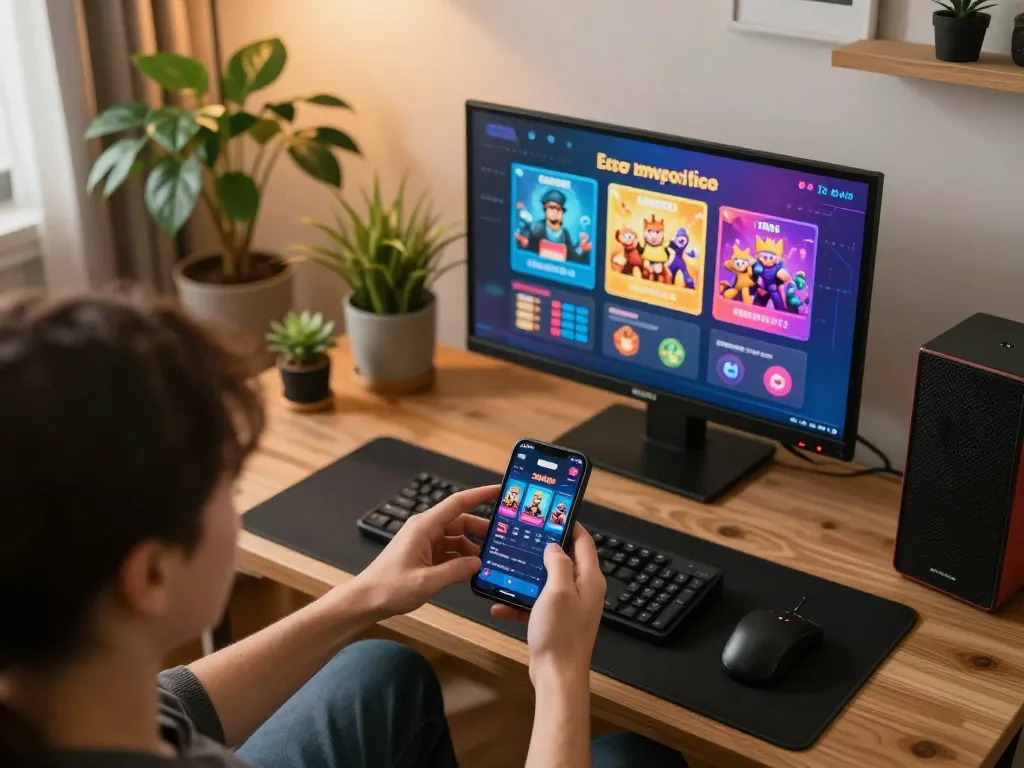 Engaging with the 28bet8 app on a smartphone in a cozy home environment.