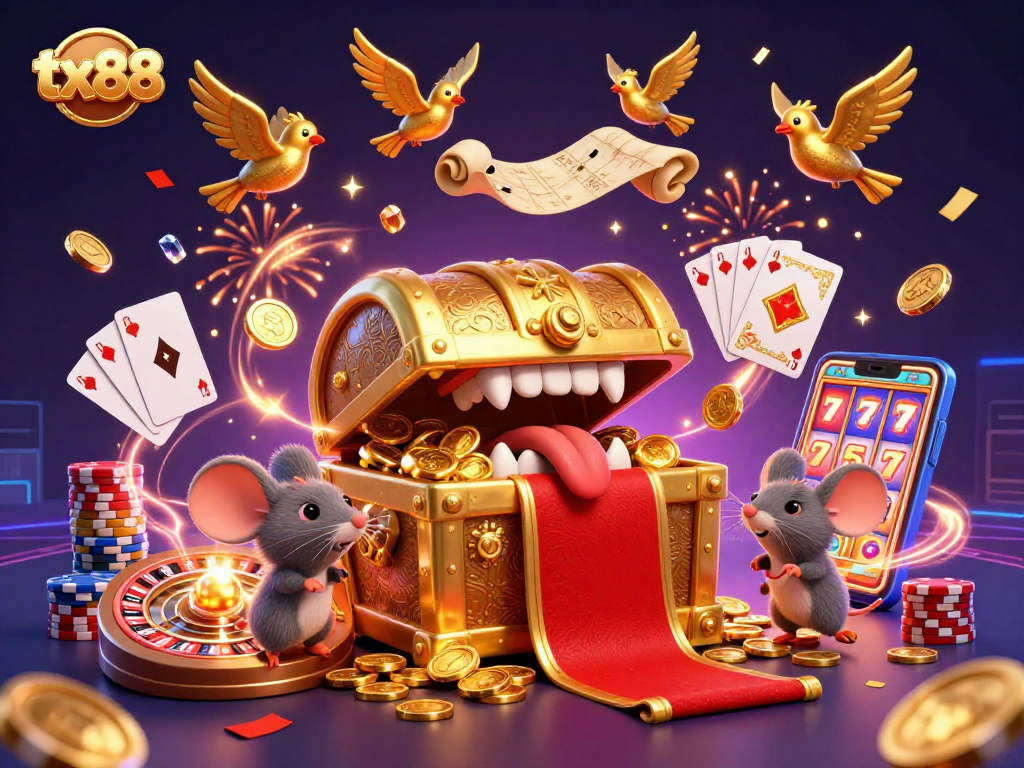 Experience thrilling wins at tx88 with dynamic casino adventures illustrated in vibrant detail.