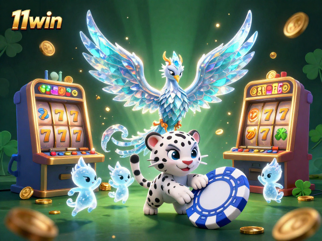 Experience thrilling wins at 11win with dynamic spinning slots and lively casino characters.