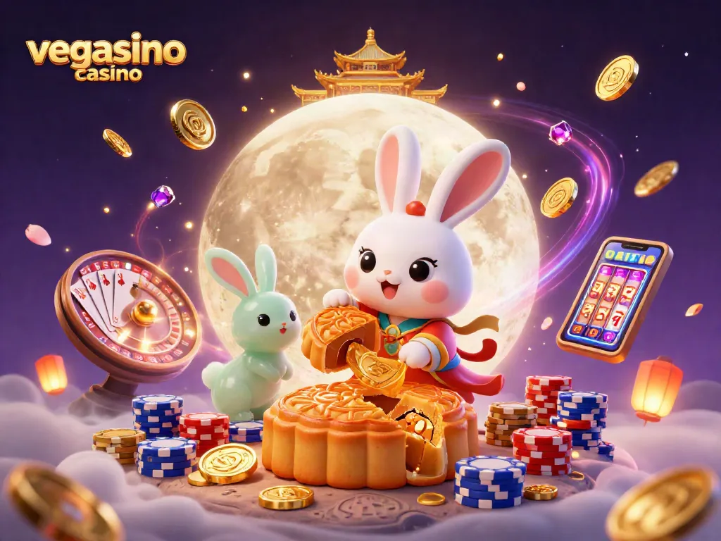 Experience excitement at vegasino casino with vibrant characters and dynamic gambling elements.