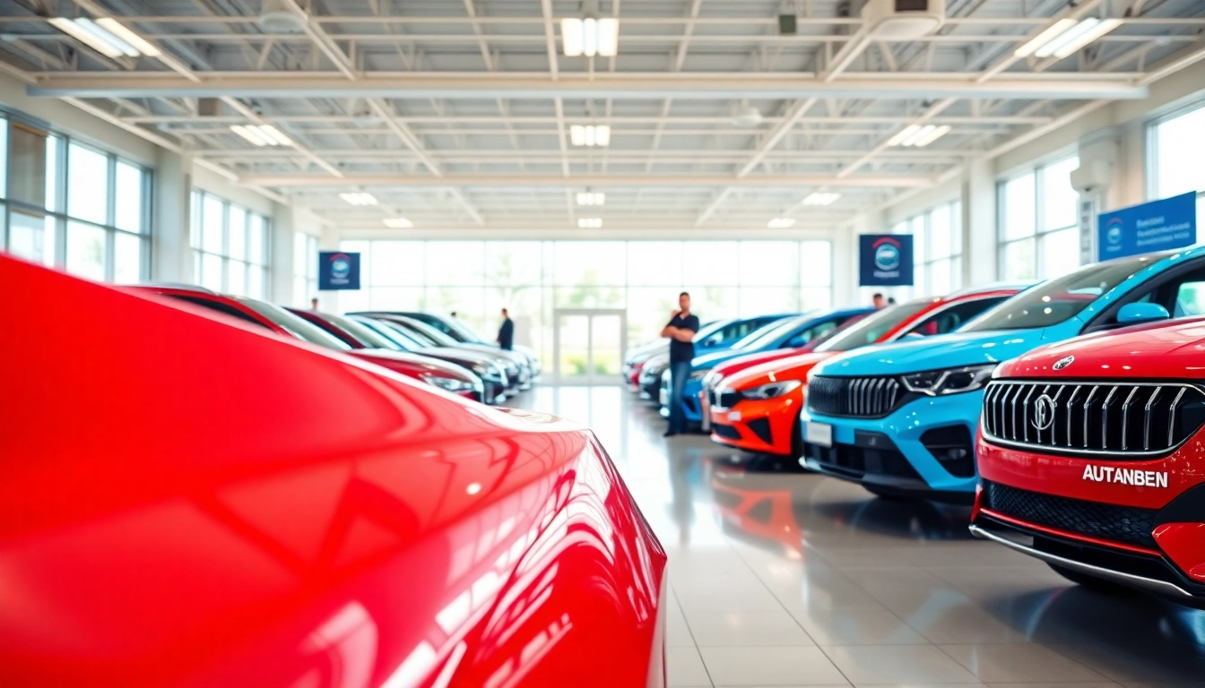 Erwerben Sie hochwertige Fahrzeuge mit 'Auto kaufen' in einem modernen Autohaus.