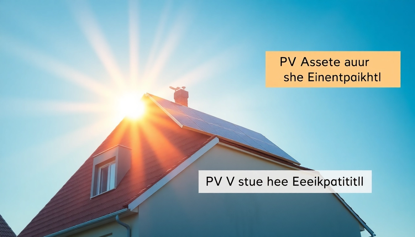 Eigenkapitalfreie Finanzierung einer Photovoltaikanlage für nachhaltige Energieproduktion.