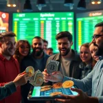 Experience the thrill of sports betting with bitcoin at a dynamic betting interface.