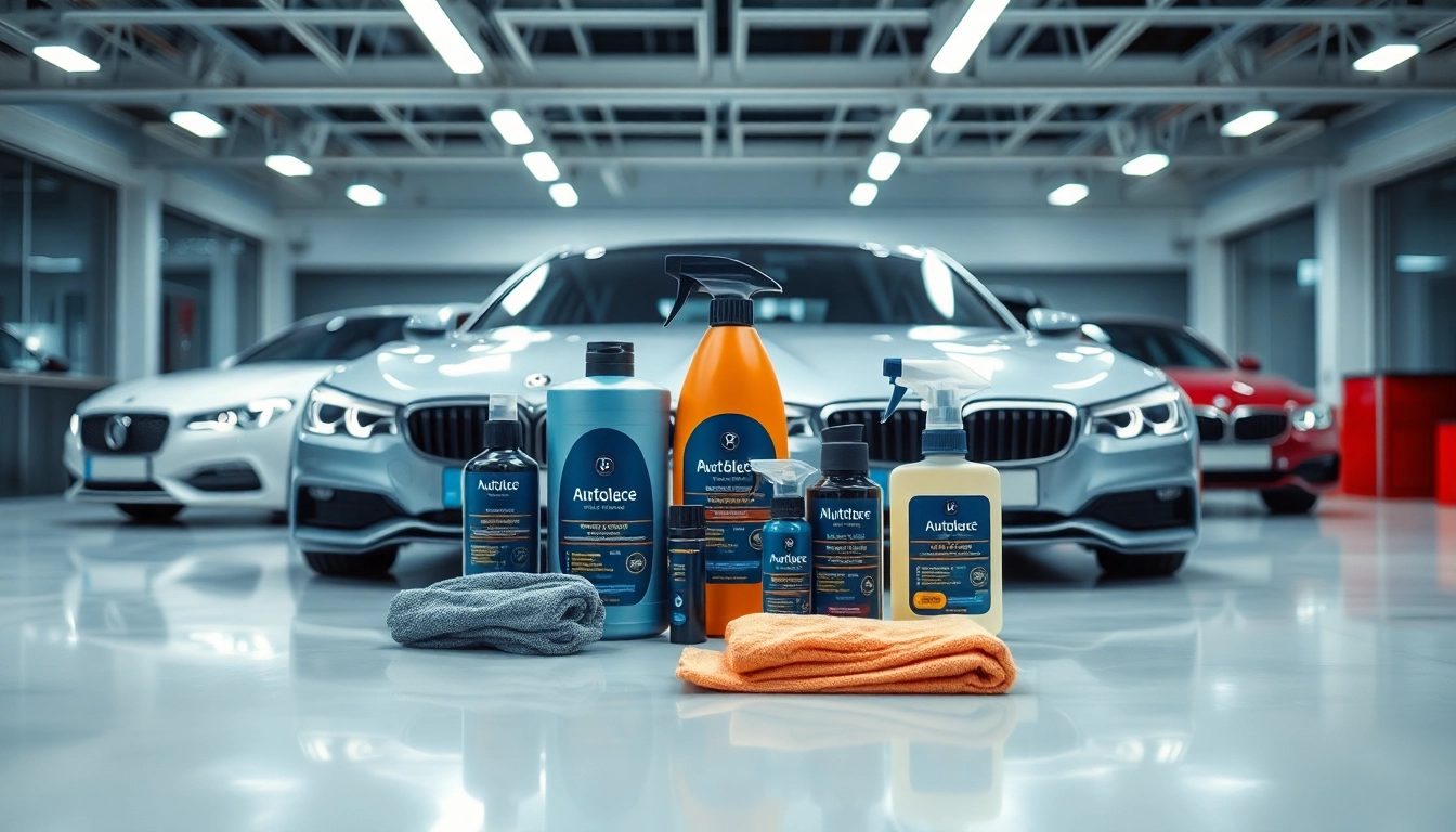 Verwende das hochwertige Autopflege Set für eine gründliche Autoreinigung und glänzendes Finish.