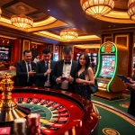 Experience the thrill of gambling with the BOT88 TOOL showcased in an elegant casino setting.