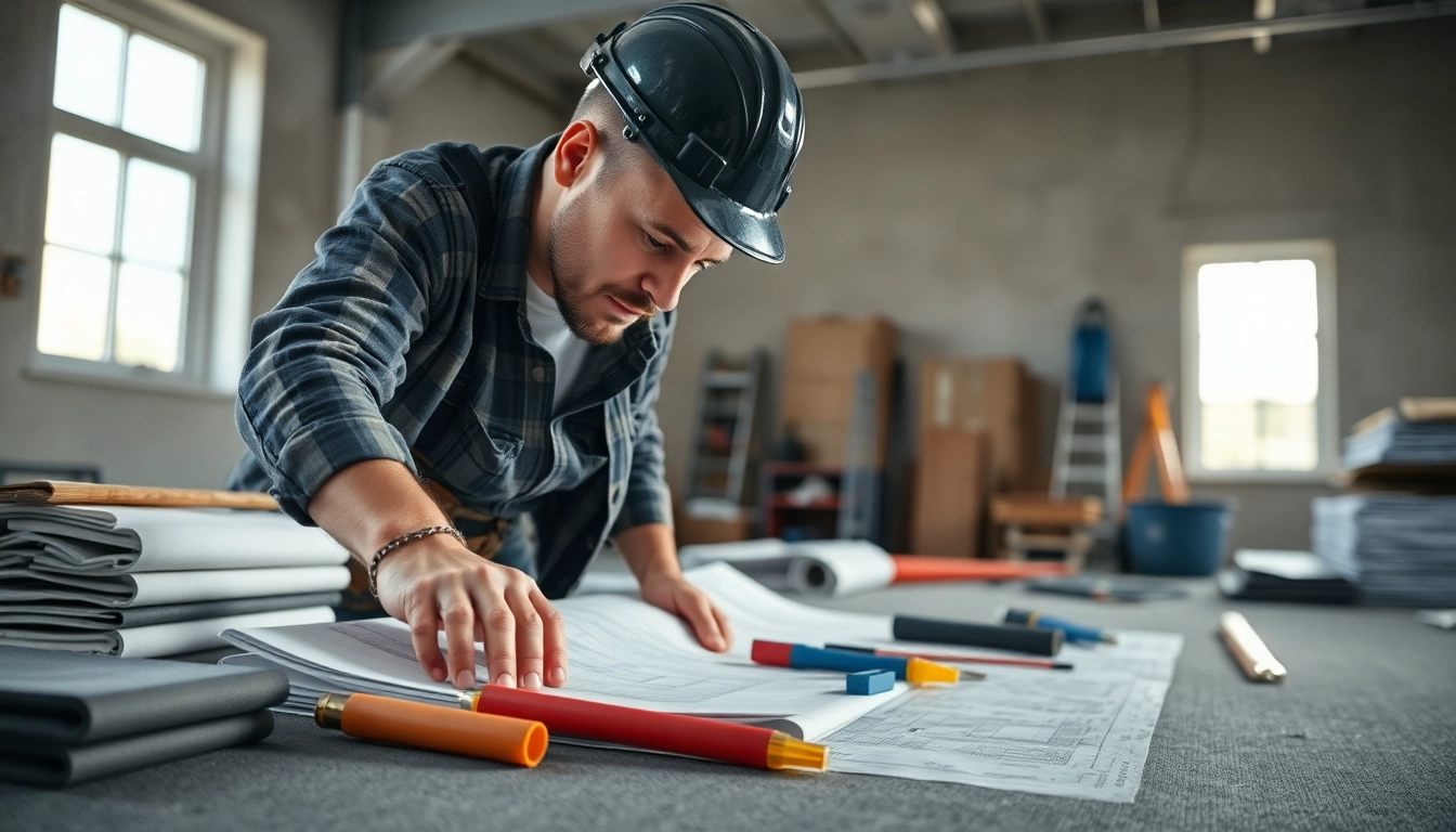 Fachliche Begleitung Flachdachsanierung durch Experten bei der Arbeit.