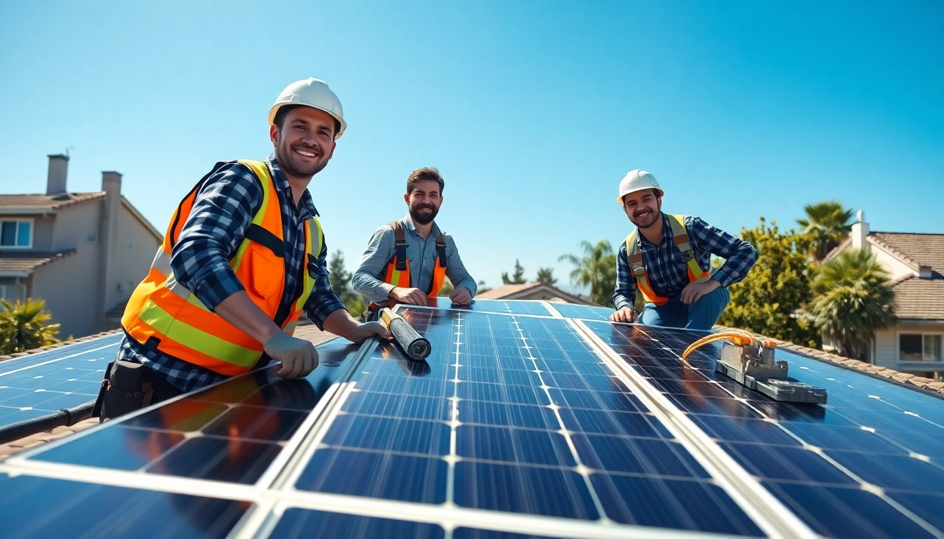 Solar Wien zeigt professionelle Installation von Solaranlagen auf einem Wohnhausdach.